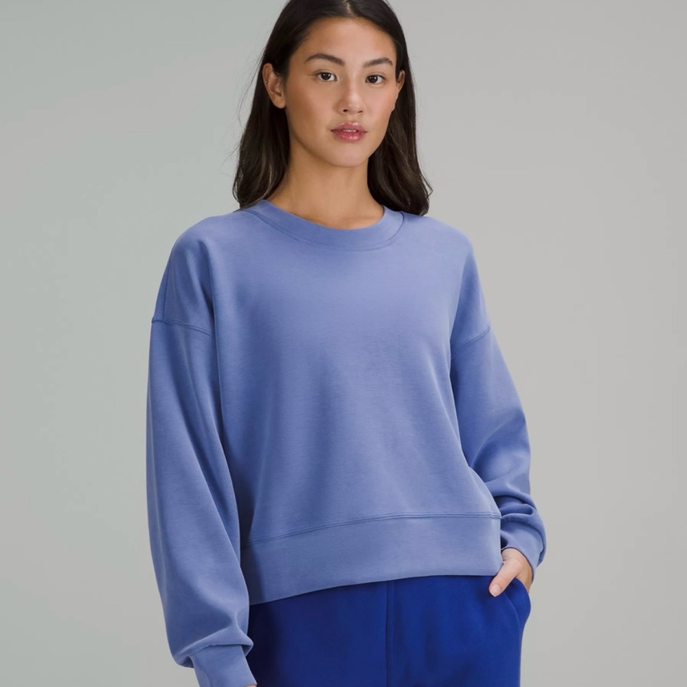 Lululemon Softstreme Perfectly Oversized Cropped Crew